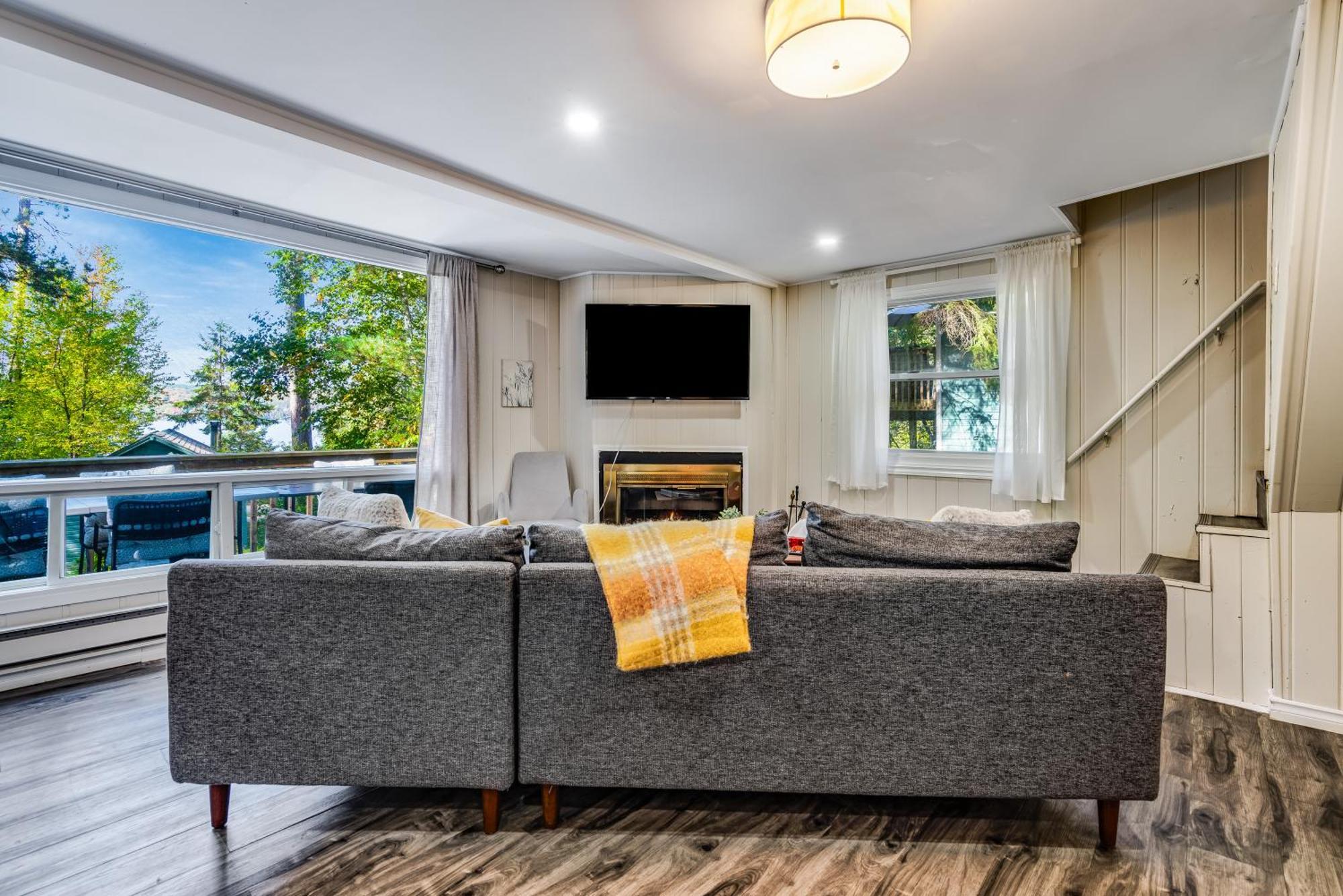 فيلا Muskoka Waterfront Retreat Dwight المظهر الخارجي الصورة